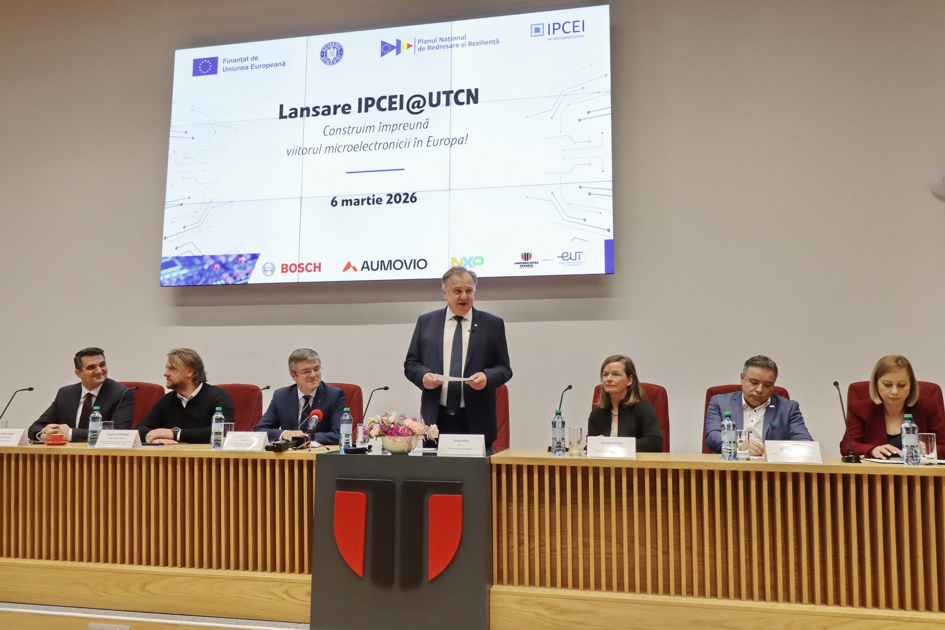 Universitatea Tehnică din Cluj a lansat programul IPCEI în Microelectronică 