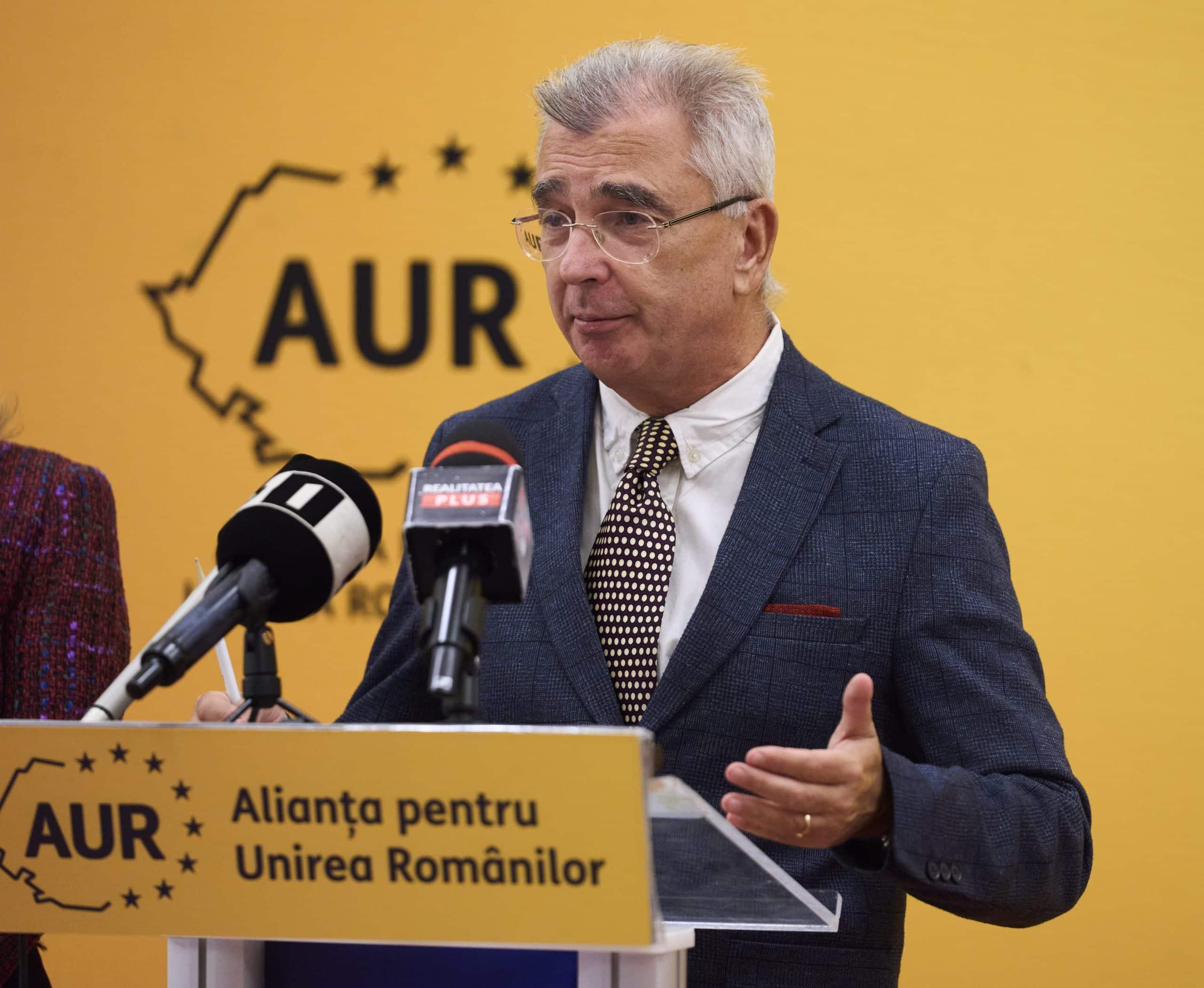 AUR: Nu vom vota Guvernul Veştea; putem să discutăm de la viitoarea desemnare