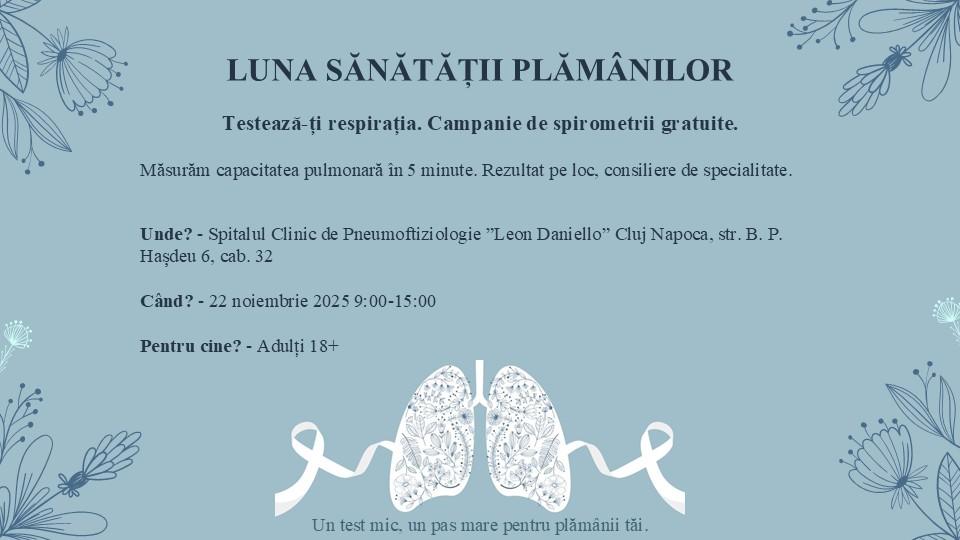 afis Campanie Spirometrii