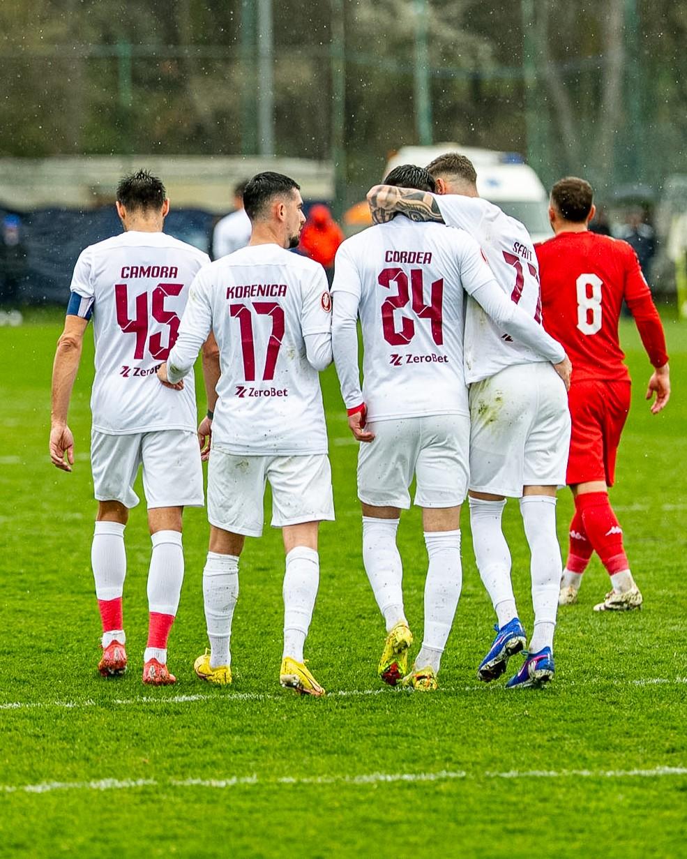 Victorii pentru CFR și U în amicale cu formații din eșalonul secund