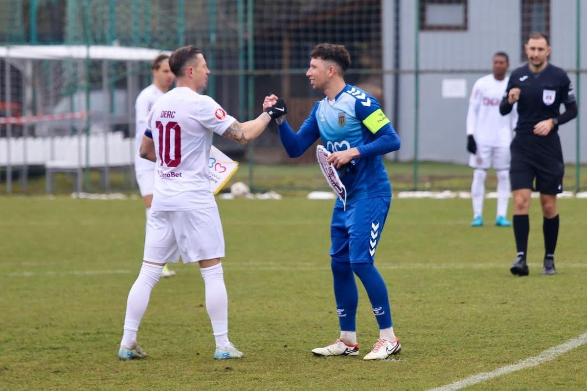 CFR Cluj, amical victorios înainte de meciul din SuperLigă