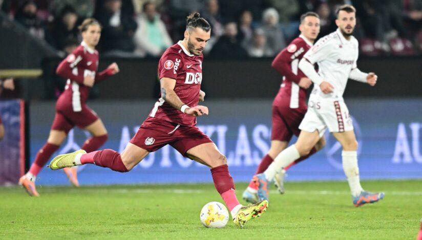 Sferturile Cupei României: CFR, duel tare în Bănie. U Cluj, misiune mai ușoară cu Hermannstadt