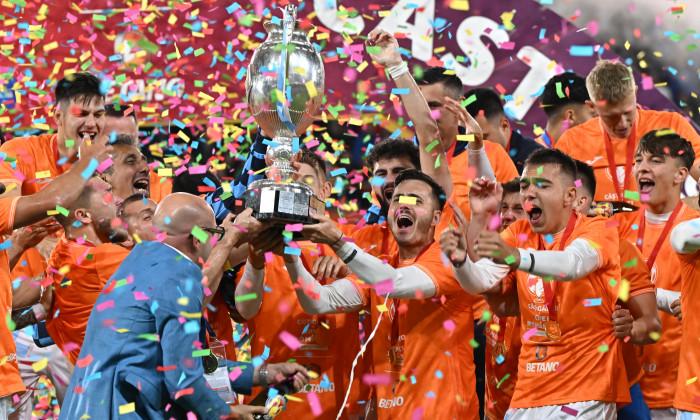 Corvinul a câștigat Cupa României și a complicat accesul Universității Cluj în cupele europene