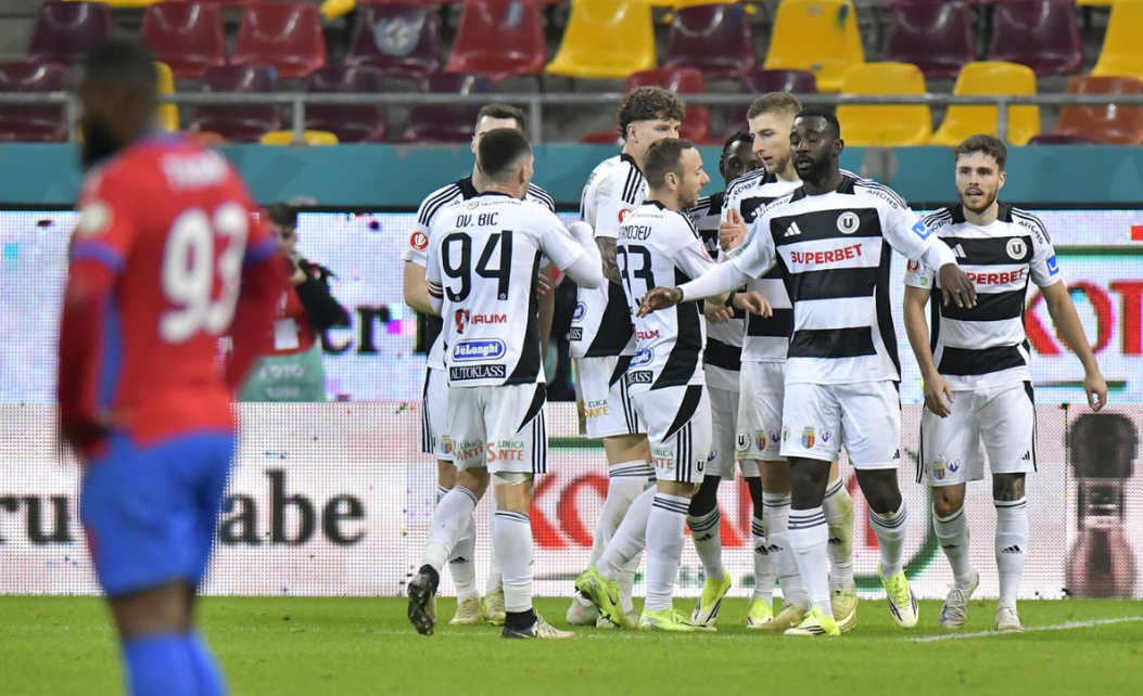 U Cluj s-a distrat cu campioana FCSB pe Arena Națională, și a urcat pe locul 3 în SuperLigă!