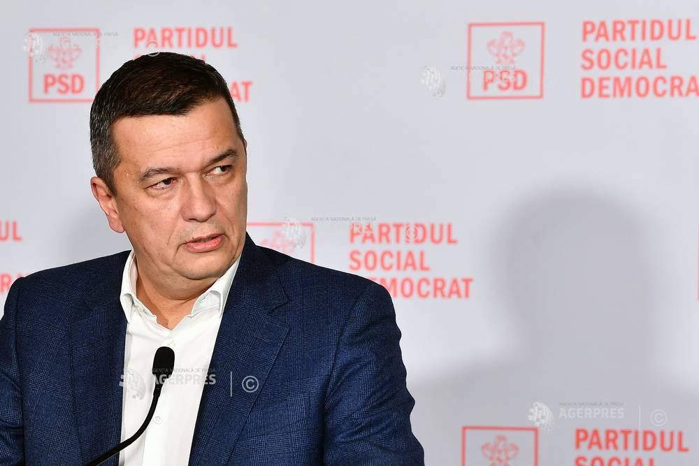 Grindeanu: Nu accept ca dezbaterea despre schimbarea direcţiei de guvernare să fie transformată într-o târguială pe funcţia de prim-ministru