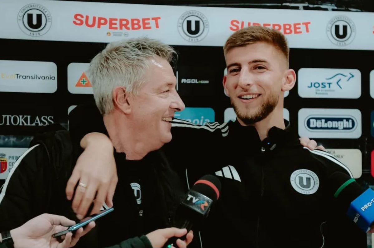 Jovo Lukic, golgheterul SuperLigii, și-a prelungit contractul cu U Cluj