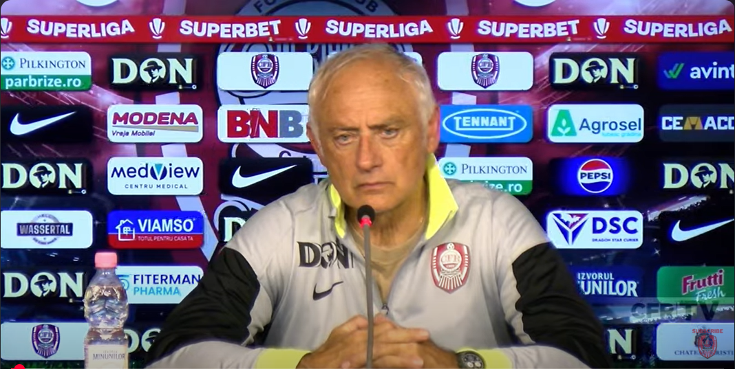 Mandorlini, încrezător că feroviarii se vor impune în meciul cu Metaloglobus, ultima clasată în SuperLigă
