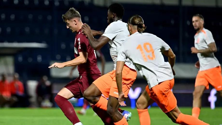CFR Cluj, o nouă dezamăgire. Feroviarii n-au trecut nici de Metaloglobus, ultima clasată în SuperLigă!