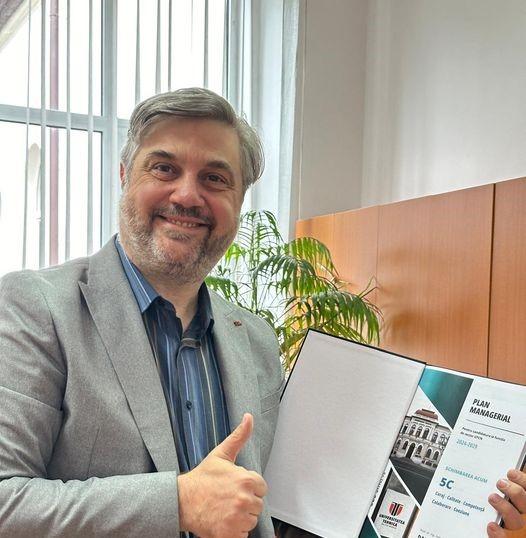 Profesorul Dan Micu candidează la funcția de rector al Universității Tehnice din Cluj
