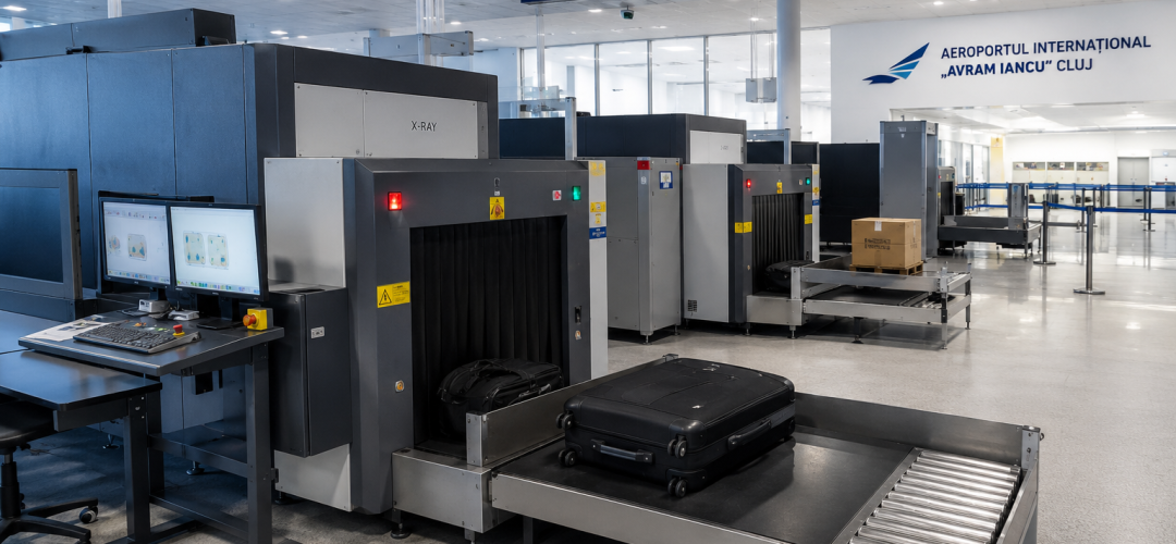 Scanere cu raze X, ultraperformante, la Aeroportul Internațional Cluj 
