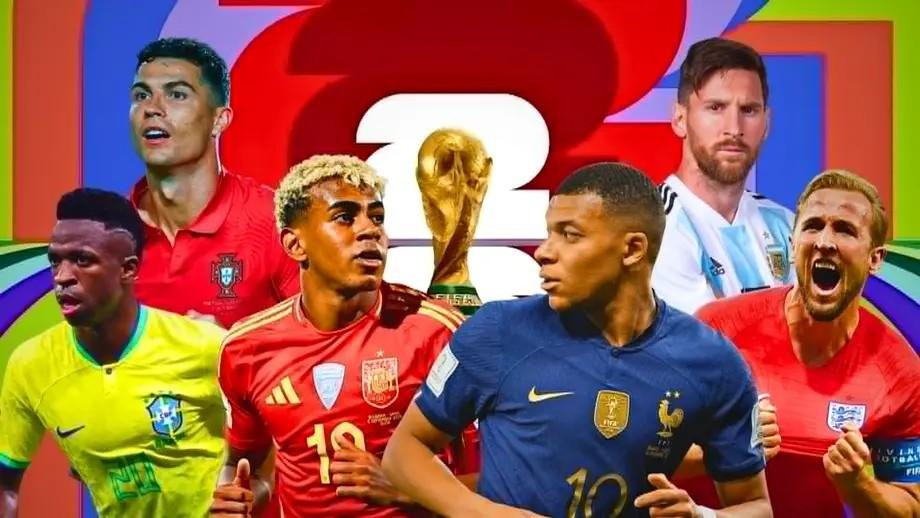 Campionatul Mondial 2026 Spania, marea favorită la câștigarea trofeului, urmată de Franţa și Argentina 