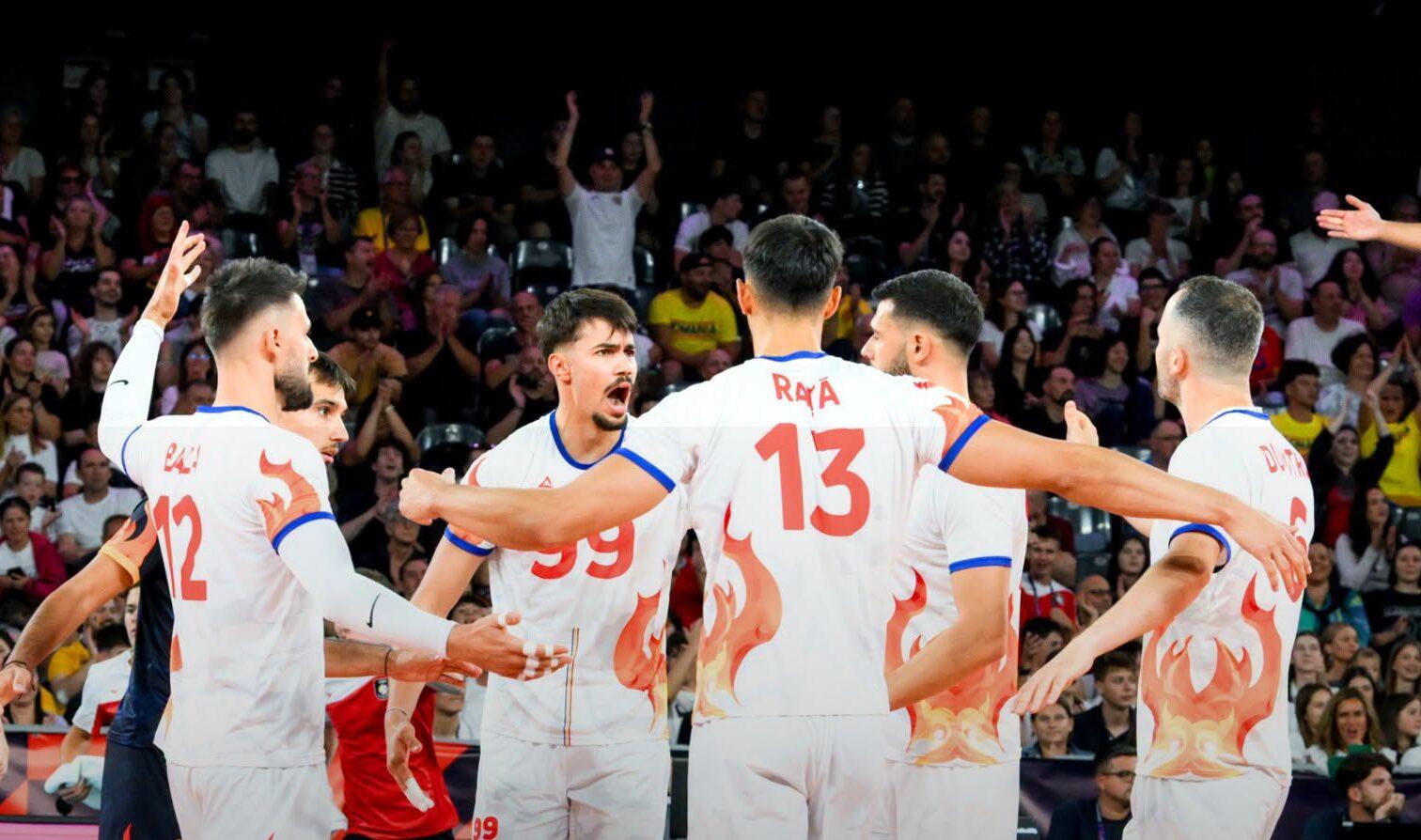 România a învins campioana olimpică Franţa, la Campionatul European de Volei de la Cluj