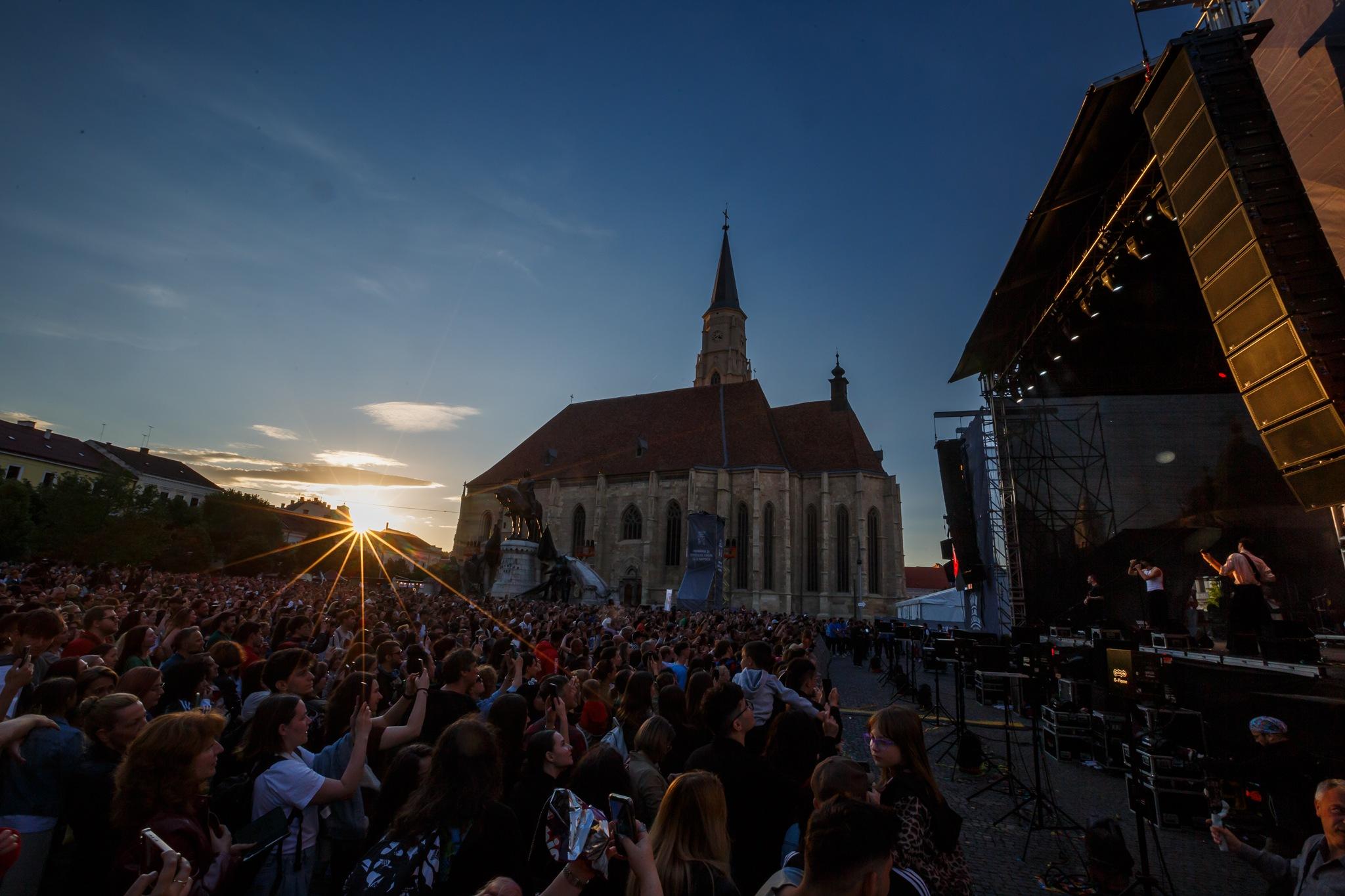 Peste 100.000 de persoane au participat vineri la Zilele Clujului. Vezi programul de sâmbătă